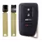 Remote Shell for Lexus Smart Remote 4 Button with Key Insert-0 thumb