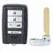 Smart Remote Key Shell for Acura 5 Button With Remote Start Key-0 thumb