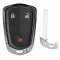 Smart Remote Shell For Cadillac HU100 3 Buttons With Emergency Key-0 thumb