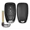 Smart Remote Shell For Chevrolet with 4 Buttons With Emergency Key-0 thumb