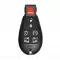 Fobik Remote Key Shell 7 Button for Chrysler Dodge VW thumb