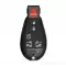 Fobik Remote Key Shell 6 Button for Chrysler Dodge Jeep VW thumb