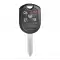 Ford Remote Head Shell Replacement 5 Button With Key Blade Clip-on thumb