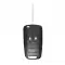 Flip Remote Key Shell 3 Button for GM Chevrolet Blade HU100 thumb