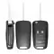 Flip Remote Shell for GM Chevrolet 3 Button with Blade HU100 - RS-GM-FR11M3BP  p-2 thumb