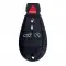 Smart Remote Key Shell for Dodge Durango 5 Button for FCCID: IYZ-C01C-0 thumb