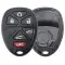 Remote Key Fob Shell For Chevrolet GMC 5+1 Button With Battery Holder-0 thumb