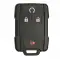Keyless Entry Remote Key Shell for Chevrolet, GM 4 Button M3N-32337200 Black-0 thumb