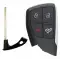 Smart Remote Key Shell for Chevrolet 4 Button Power Tailgate FCCID: YG0G21TB2-0 thumb