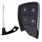 Smart Remote Key Shell for Chevrolet 4 Button Remote Start FCCID: YGOG21TB2-0 thumb