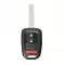 Honda CR-V Crosstour Fit Remote Key Shell 3 Button HON66 thumb