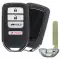 Smart Remote Key shell for Honda Accord 4 Button With Trunk Button (Hold)-0 thumb