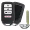 Smart Remote Key Shell For Honda 4 Button with Blade HON66 With Hold-0 thumb