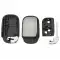 Honda Accord Smart Remote Key Shell 5 Button With Remote Start thumb