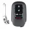 Smart Remote Key Shell for Honda Civic 4 Button Sedan FCCID: KR5TP-4-0 thumb