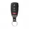 Remote Key Case Replacement for Hyundai Azera 4 Buttons With Strap-0 thumb