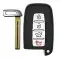 Smart Remote Key Shell for Hyundai 4 Button for FCCID: SY5RBFNA433-0 thumb