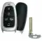 Smart Remote Key Shell for Hyundai Sonata 5 Button Remote Start for FCCID: TQ8-FOB-4F27-0 thumb
