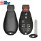 ILCO Fobik Remote Key Shell for 2008-2020 Chrysler, Dodge 6 Button SHELL-CHRY-POD6B1-0 thumb