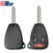 ILCO Remote Head Key Shell for 2005-2012 Chrysler 3 Button SHELL-CHRY-RHK3B2-0 thumb