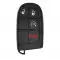Smart Remote Key Shell for Jeep Compass 4 Button Remote Start M3N-40821302-0 thumb
