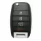 Flip Remote Key Shell For Kia 4 Button-0 thumb