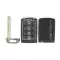 KIA Cadenza High Qulaity Relacement Smart Remote Key Fob Shell, Car Remote Case 3+1 Buttons Lock Unlock Trunk Panic thumb