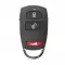 Key Fob Shell For KIA Hyundai Sedona 3 Button-0 thumb