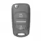 Flip Remote Car Key Shell For KIA Sportage 3 Button-0 thumb