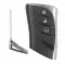 Remote Shell for Lexus GX460 Smart Remote Key 4 Button With Emergency Remote Key-0 thumb