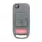 Flip Car Remote Shell For Mercedes Benz ML HU64 4 Button-0 thumb