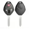 Remote Head Key Shell For Mitsubishi 3 Button MIT9 Balde (Clip-on)-0 thumb