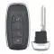 Smart Remote Key Shell for Nissan 4 Button SUV for FCCID: KR5TXPZ1-0 thumb