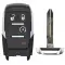 Smart Remote Key Shell for RAM 4 Button Remote Start FCCID: GQ4-76T-0 thumb