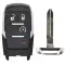 Smart Remote Key Shell for RAM 4 Button Remote Start FCCID: GQ4-76T-0 thumb