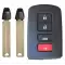 Smart Remote Key Shell for Toyota 4 Button with Insert-0 thumb
