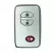 Key Fob Shell For Toyota 3 Button Silver Color-0 thumb