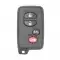 Smart Key Fob Cover For Toyota 4 Buttons With AC Button-0 thumb