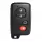Smart Remote Shell For Toyota 4 Button With Blade TOY48-0 thumb