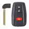 Smart Remote Key Shell for Toyota 3 Button with Emergency Blade-0 thumb