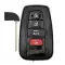 Remote Key Shell for Toyota Prius Smart Remote Key 4 Button with AC button-0 thumb