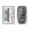Toyota Land Cruiser NEW Genuine OEM Smart Remote Shell 3 Button 89072-60K80  thumb