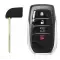 Smart Remote Key Shell for Toyota Land Cruiser 4 Button with Key Insert-0 thumb