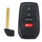 Smart Remote Key Shell for Toyota 4 Button With Emergency Key-0 thumb