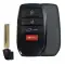 Smart Remote Key Shell Case for Toyota 4 Button SUV With Emergency Key-0 thumb