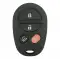 Keyless Entry Remote Key for Toyota Highlander 4 Button Hatch for FCCID: GQ43VT20T-0 thumb
