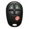 Keyless Remote Key Shell For Toyota Highlander 5 Button for FCCID: GQ43VT20T-0 thumb