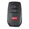 Smart Remote Key Shell for Toyota Prius 3 Button For FCCID: HYQ14FBX-0 thumb
