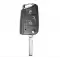 Volkswagen Flip Remote Key Shell 4 Button With Flip Blade HU162R thumb