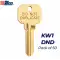 ILCO DND-KW1 Do Not Duplicate KW1 Key Blanks – Brass, 50 Pack-0 thumb